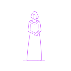 Pop Culture Star Wars Vice Admiral Amilyn Holdo Outline Svg File, Free Vectors File